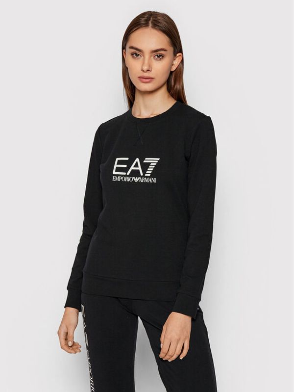 EA7 Emporio Armani EA7 Emporio Armani Суитшърт 8NTM35 TJCQZ 1200 Черен Regular Fit
