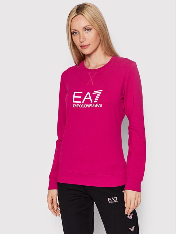 EA7 Emporio Armani EA7 Emporio Armani Суитшърт 8NTM35 TJCQZ 1443 Розов Regular Fit