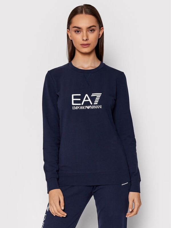 EA7 Emporio Armani EA7 Emporio Armani Суитшърт 8NTM35 TJCQZ 1554 Тъмносин Regular Fit