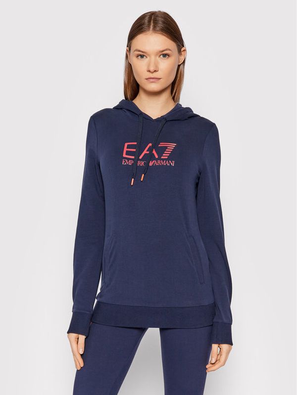 EA7 Emporio Armani EA7 Emporio Armani Суитшърт 8NTM36 TJCQZ 0551 Тъмносин Slim Fit