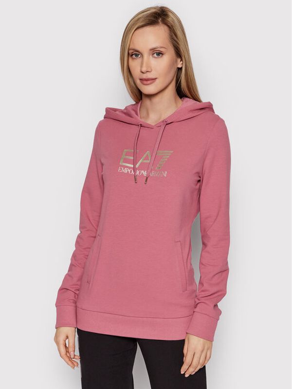 EA7 Emporio Armani EA7 Emporio Armani Суитшърт 8NTM36 TJCQZ 1413 Розов Regular Fit