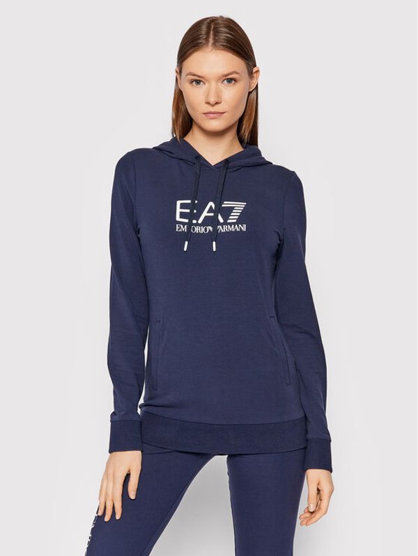 EA7 Emporio Armani EA7 Emporio Armani Суитшърт 8NTM36 TJCQZ 1554 Тъмносин Slim Fit