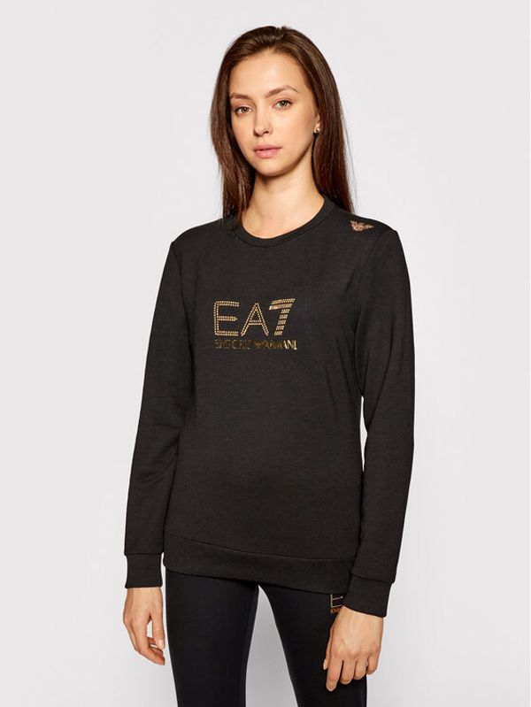 EA7 Emporio Armani EA7 Emporio Armani Суитшърт 8NTM45 TJ9RZ 1200 Черен Regular Fit