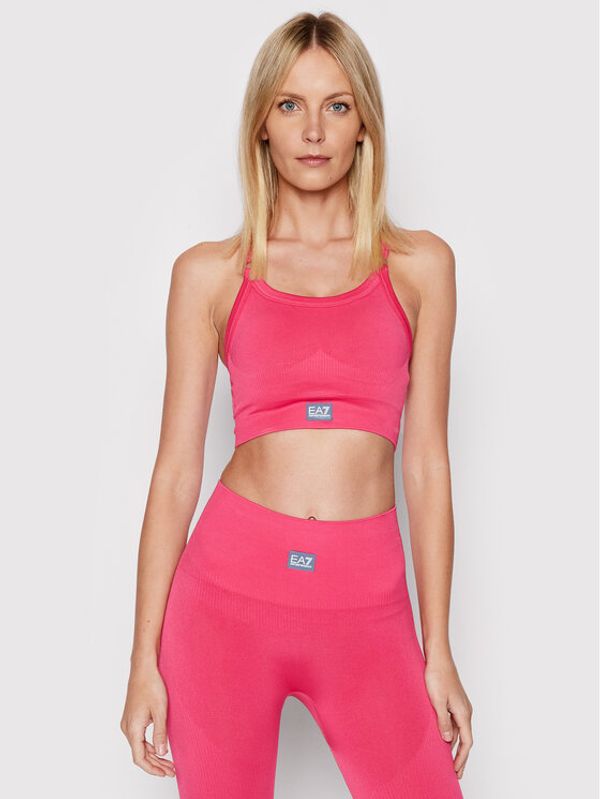 EA7 Emporio Armani EA7 Emporio Armani Сутиен-топ 3LTH51 TJDGZ 1410 Розов
