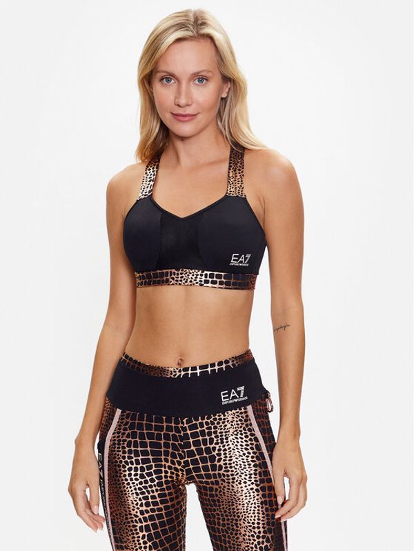EA7 Emporio Armani EA7 Emporio Armani Сутиен-топ 3RTH06 TJLZZ 2227 Черен