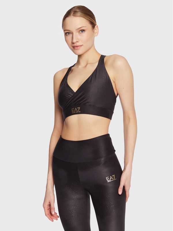 EA7 Emporio Armani EA7 Emporio Armani Сутиен-топ 3RTH09 TJNSZ 0559 Черен