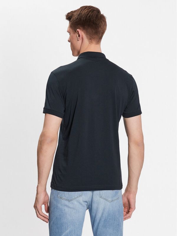 EA7 Emporio Armani EA7 Emporio Armani Тениска с яка и копчета 3RPF40 PJNTZ 1578 Тъмносин Regular Fit