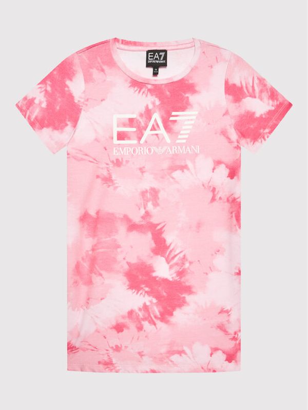 EA7 Emporio Armani EA7 Emporio Armani Тишърт 3LFA51 FJ2HZ 2404 Розов Regular Fit