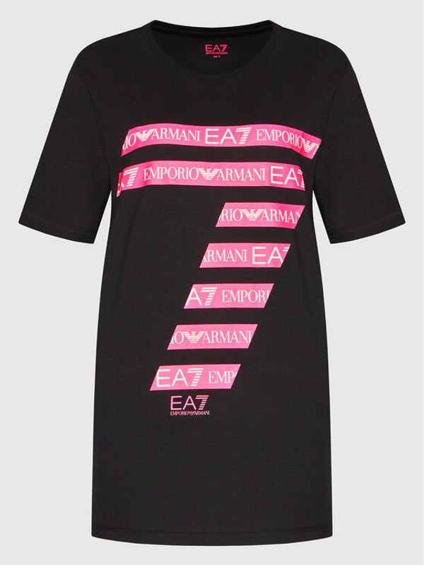 EA7 Emporio Armani EA7 Emporio Armani Тишърт 3LTT38 TJDMZ 1200 Черен Relaxed Fit