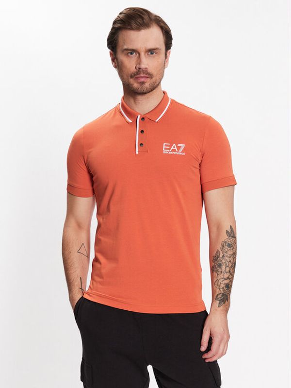 EA7 Emporio Armani EA7 Emporio Armani Тишърт 3RPF17 PJ03Z 1662 Оранжев Regular Fit