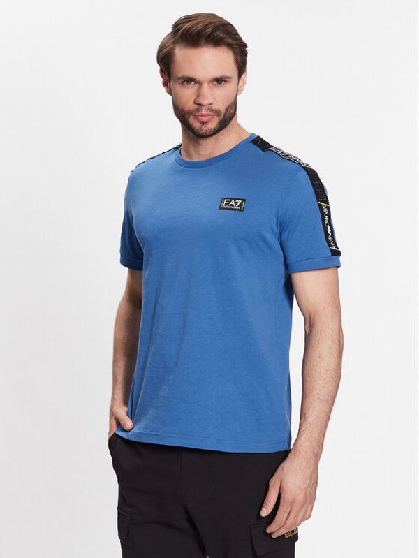 EA7 Emporio Armani EA7 Emporio Armani Тишърт 3RPT06 PJ02Z 1538 Син Regular Fit