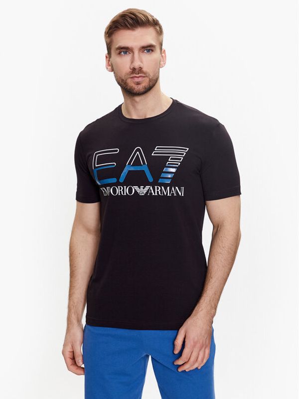 EA7 Emporio Armani EA7 Emporio Armani Тишърт 3RPT07 PJLBZ 1200 Черен Regular Fit