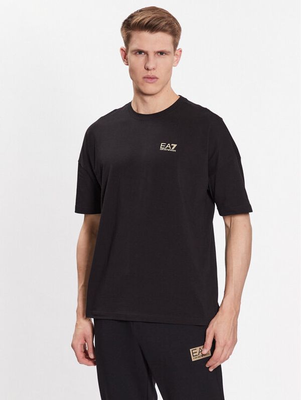 EA7 Emporio Armani EA7 Emporio Armani Тишърт 3RPT12 PJLBZ 0208 Черен Regular Fit