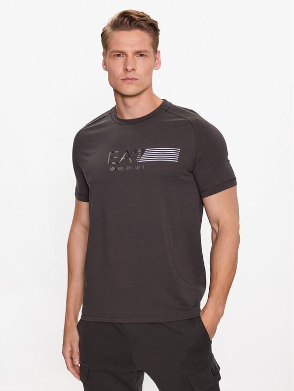 EA7 Emporio Armani EA7 Emporio Armani Тишърт 3RPT22 PJMAZ 1997 Сив Regular Fit