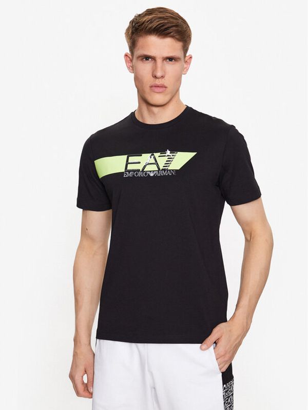 EA7 Emporio Armani EA7 Emporio Armani Тишърт 3RPT39 PJ7CZ 1200 Черен Regular Fit