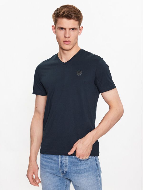 EA7 Emporio Armani EA7 Emporio Armani Тишърт 3RPT42 PJNTZ 1578 Тъмносин Regular Fit