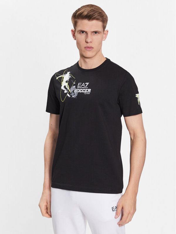 EA7 Emporio Armani EA7 Emporio Armani Тишърт 3RPT44 PJ7CZ 1200 Черен Regular Fit