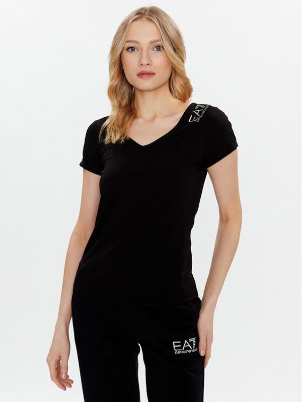 EA7 Emporio Armani EA7 Emporio Armani Тишърт 3RTT12 TJFKZ 0200 Черен Regular Fit