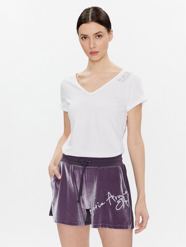 EA7 Emporio Armani EA7 Emporio Armani Тишърт 3RTT12 TJFKZ 1100 Бял Regular Fit