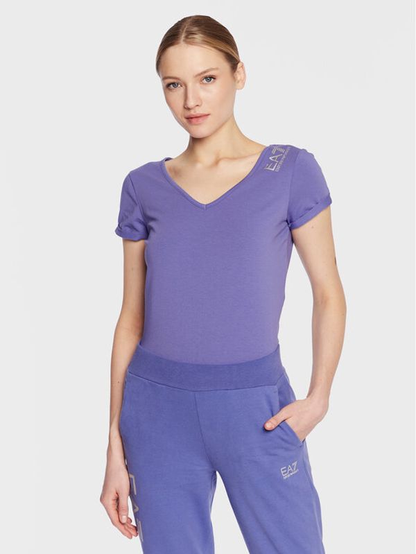 EA7 Emporio Armani EA7 Emporio Armani Тишърт 3RTT12 TJFKZ 1532 Виолетов Regular Fit