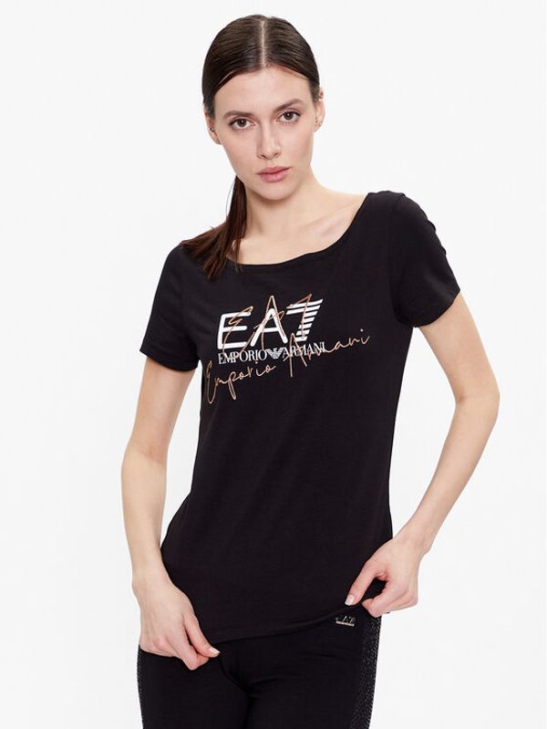 EA7 Emporio Armani EA7 Emporio Armani Тишърт 3RTT30 TJDLZ 1200 Черен Regular Fit
