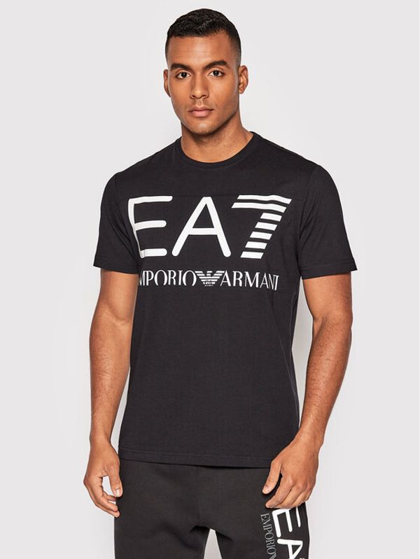 EA7 Emporio Armani EA7 Emporio Armani Тишърт 6LPT24 PJ7CZ 1200 Черен Regular Fit