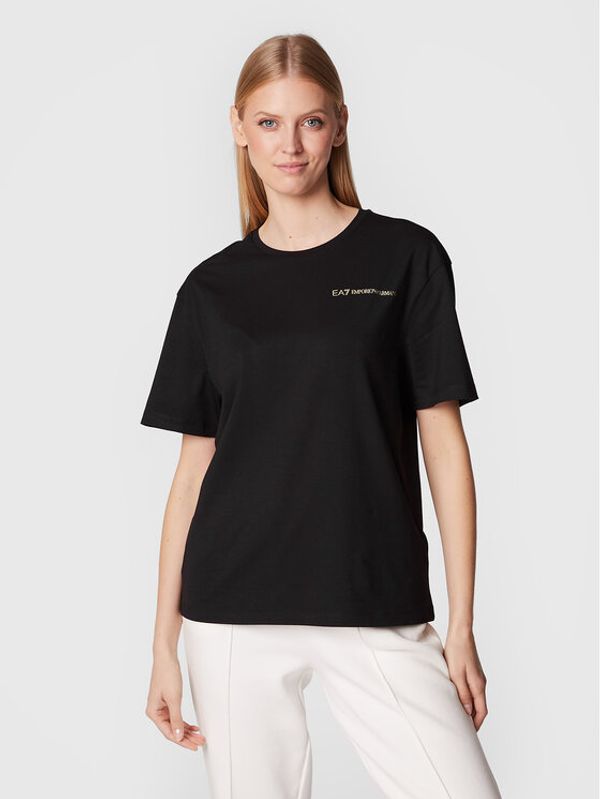 EA7 Emporio Armani EA7 Emporio Armani Тишърт 6LTT09 TJGCZ 1200 Черен Regular Fit