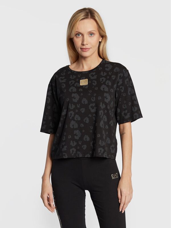 EA7 Emporio Armani EA7 Emporio Armani Тишърт 6LTT31 TJDZZ 1200 Черен Relaxed Fit