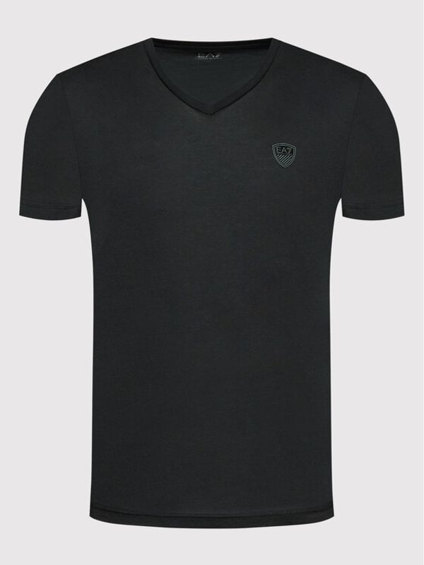 EA7 Emporio Armani EA7 Emporio Armani Тишърт 8NPT13 PJNQZ 1200 Черен Regular Fit