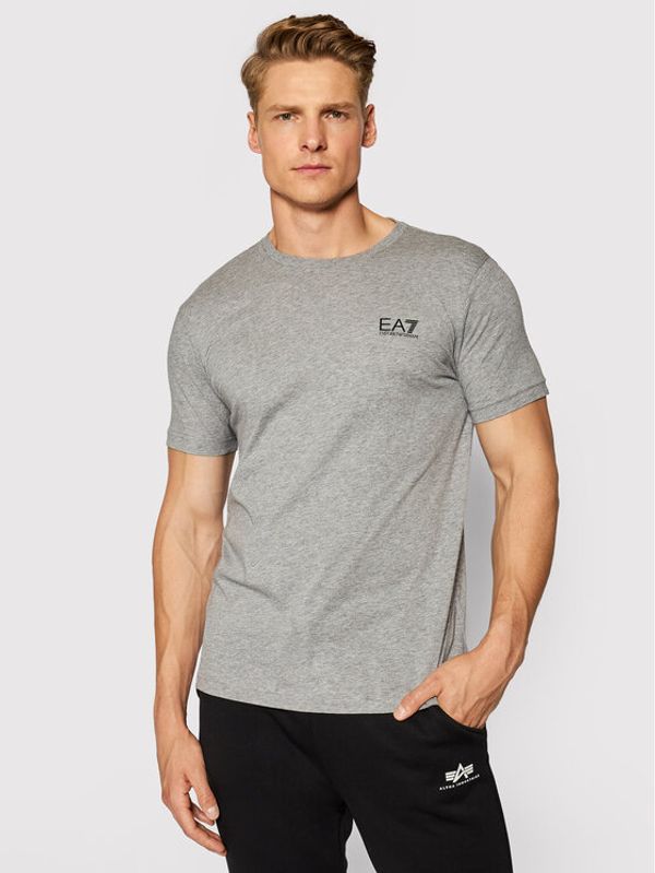 EA7 Emporio Armani EA7 Emporio Armani Тишърт 8NPT51 PJM9Z 3905 Сив Regular Fit