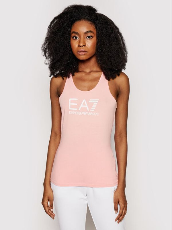 EA7 Emporio Armani EA7 Emporio Armani топ 3KTH63 TJ12Z 1416 Розов Regular Fit