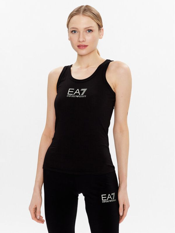 EA7 Emporio Armani EA7 Emporio Armani топ 3RTH04 TJFKZ 0200 Черен Regular Fit