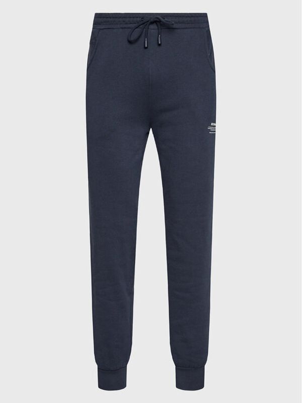 Ecoalf Ecoalf Долнище анцуг Tusme GAPATUSME8001MW22 Тъмносин Regular Fit