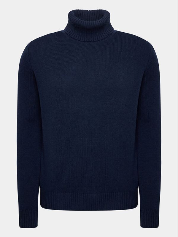 Ecoalf Ecoalf Поло Brunalf GAKNBRUNA6320MW22 Тъмносин Regular Fit