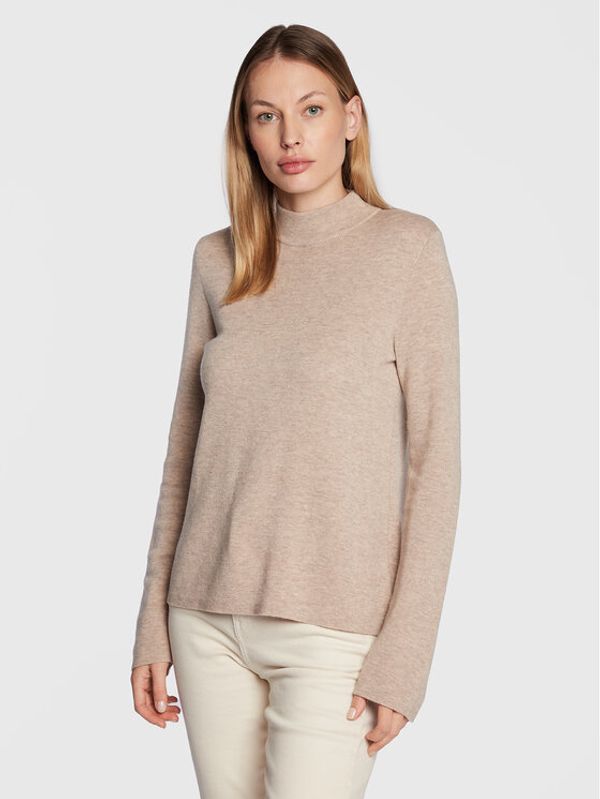 Ecoalf Ecoalf Пуловер Lena GAKNLENAL6260WW22 Бежов Regular Fit