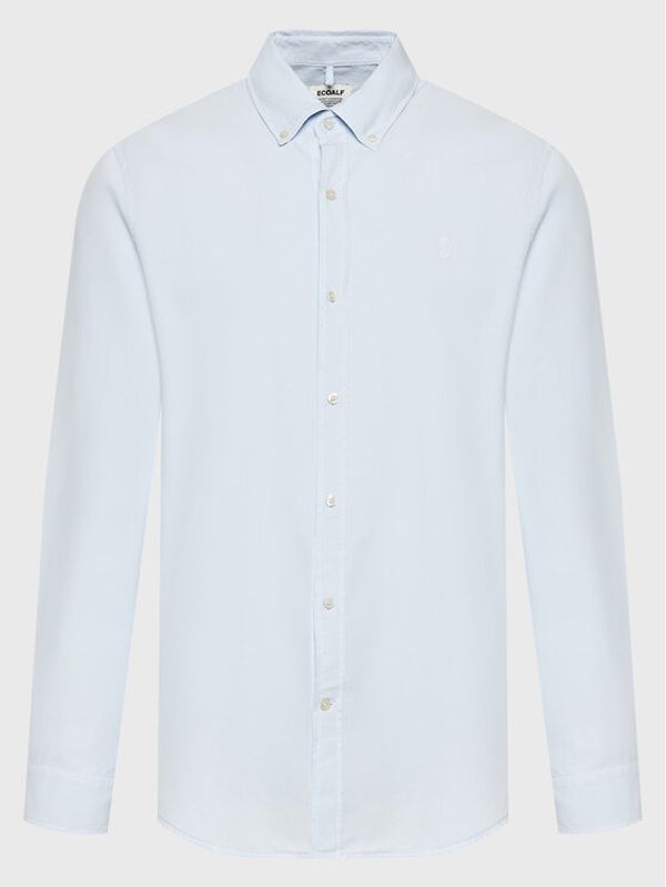 Ecoalf Ecoalf Риза Antejobro GASRANBRO1200MW22 Син Regular Fit