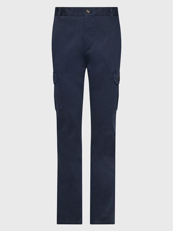 Ecoalf Ecoalf Текстилни панталони Gork GAPAGORKA2670MW22 Тъмносин Regular Fit