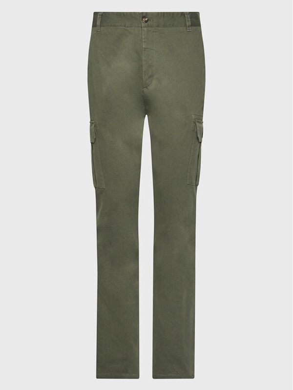 Ecoalf Ecoalf Текстилни панталони Gork GAPAGORKA2670MW22 Зелен Regular Fit