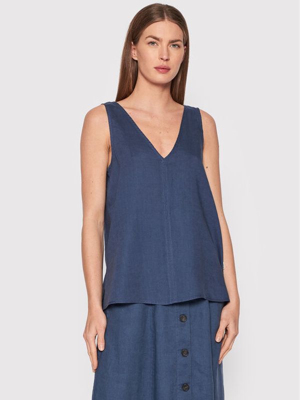 Ecoalf Ecoalf топ Adi GASRADIAD3710WS22 Тъмносин Regular Fit