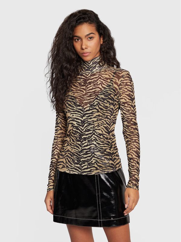 Edited Edited Блуза Fiore EDT4377003000002 Бежов Slim Fit