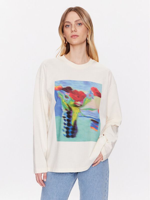 Edited Edited Блуза Frankie EDT6757001 Екрю Regular Fit