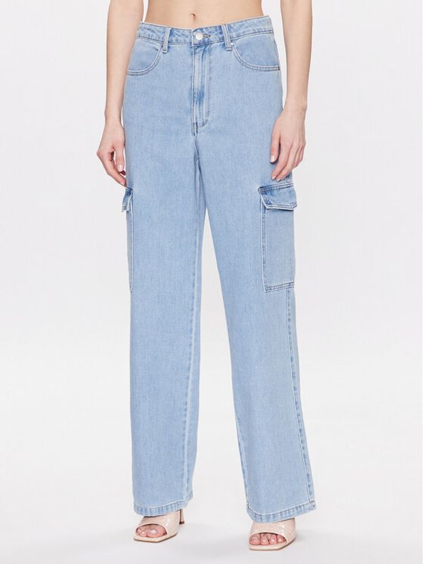 Edited Edited Дънки Nalu EDT5596003 Син Straight Fit