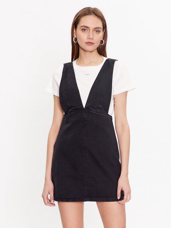 Edited Edited Дънкова рокля EDT5197002 Черен A-Line Fit