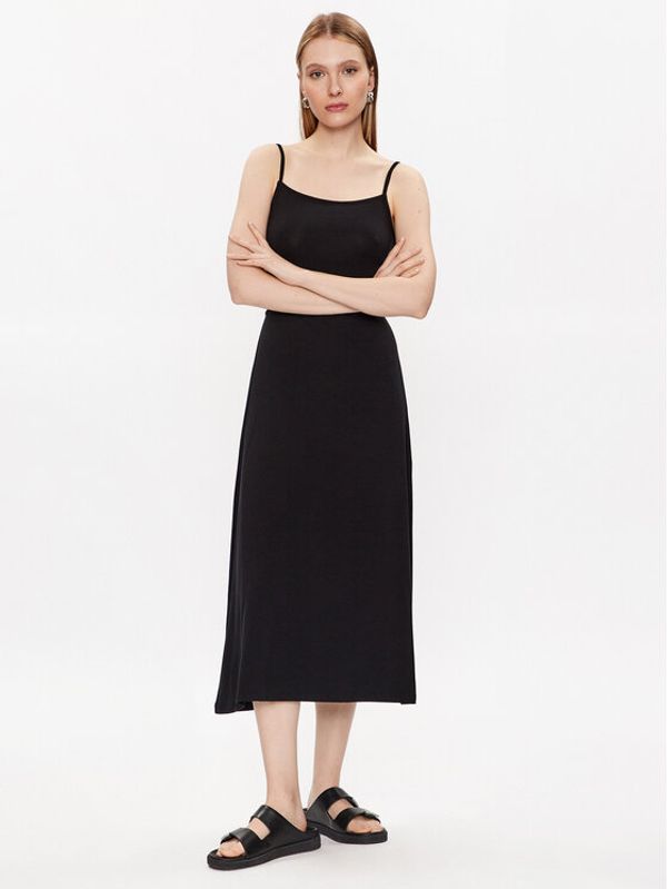 Edited Edited Ежедневна рокля EDT6909001 Черен A-Line Fit