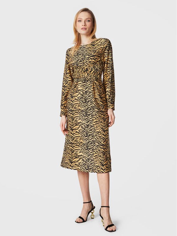 Edited Edited Ежедневна рокля Fedra EDT5970002000002 Жълт Regular Fit