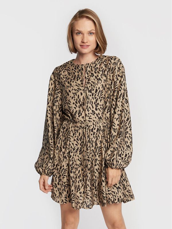 Edited Edited Ежедневна рокля Jeanette EDT5973002000002 Бежов Regular Fit