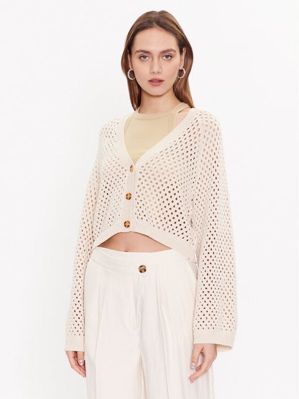 Edited Edited Кардиган EDT6863003 Бежов Boxy Fit