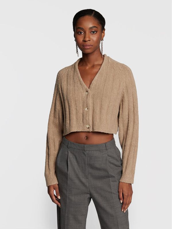 Edited Edited Кардиган Geena EDT6158001000001 Бежов Regular Fit