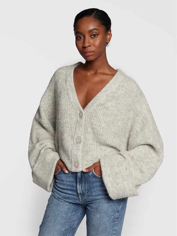 Edited Edited Кардиган Violetta EDT6185004000004 Сив Regular Fit