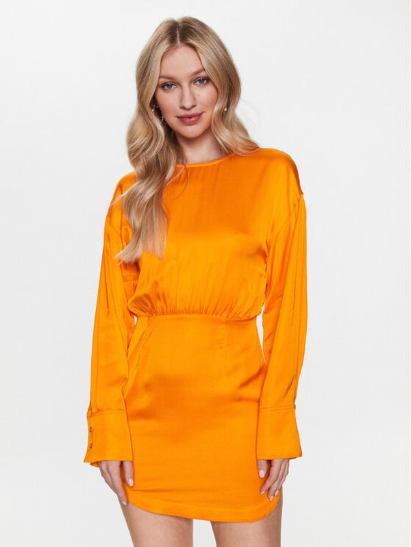 Edited Edited Лятна рокля EDT6834001 Оранжев Casual Fit